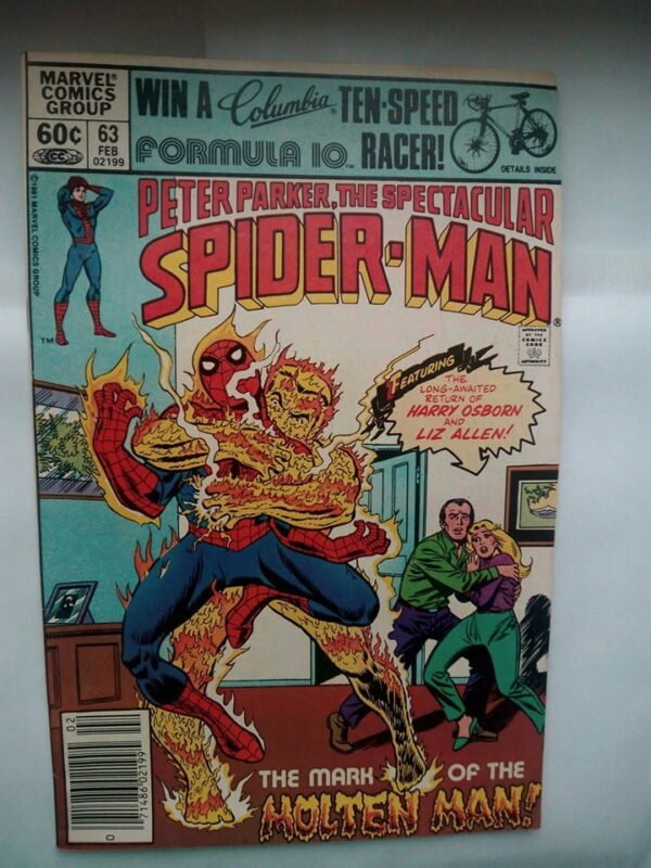 Komiks Spectacular Spiderman 63 February 1982