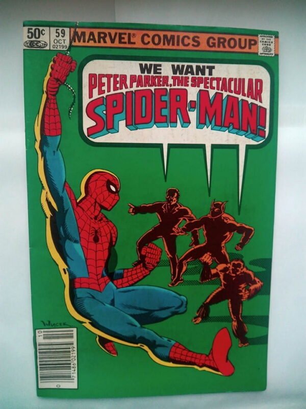 Komiks Spectacular Spiderman 58 October 1981