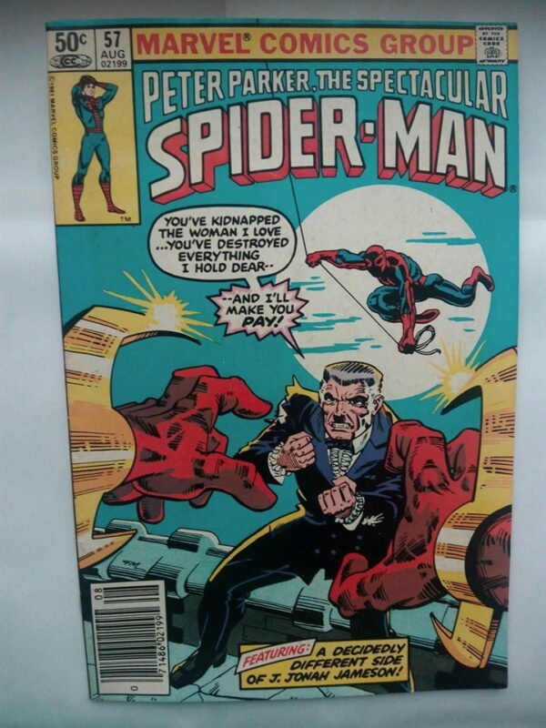Komiks Spectacular Spiderman 57 August 1981