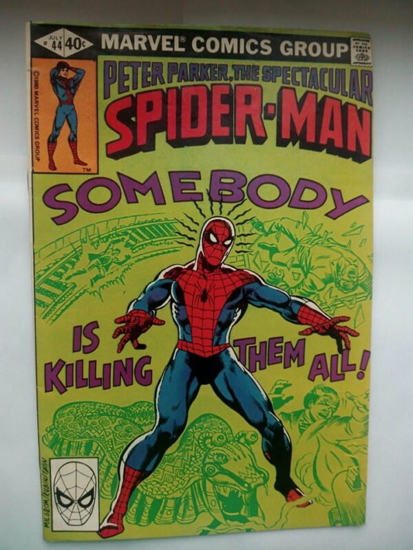 Komiks Spectacular Spiderman 44 July 1980