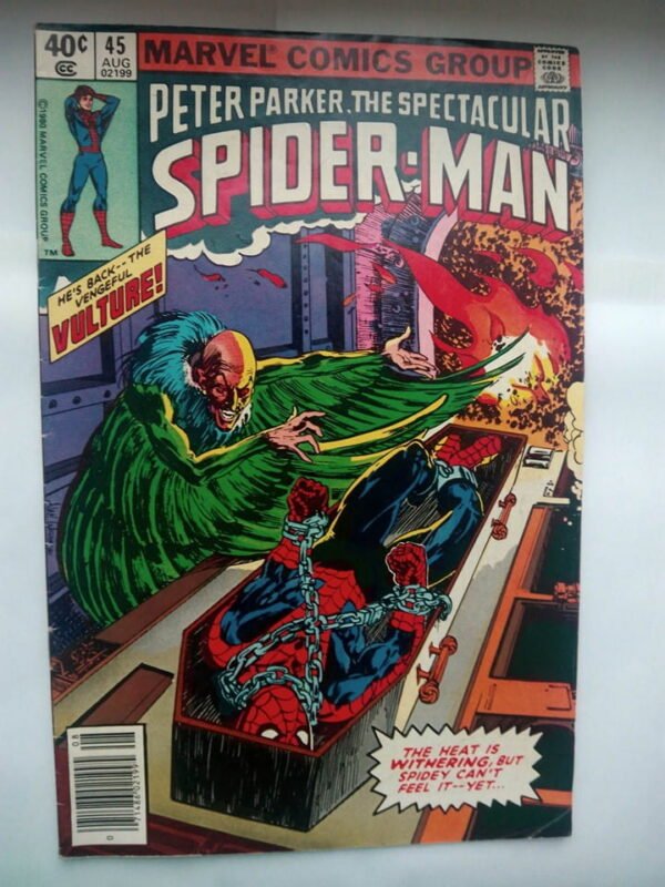 Komiks Spectacular Spiderman 45 August 1980