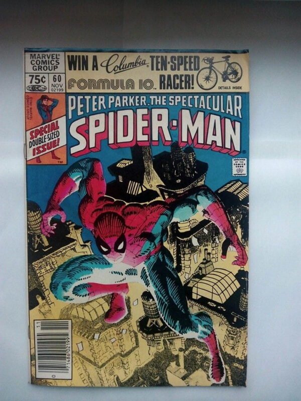 Komiks Spectacular Spiderman Double 60 November 1981