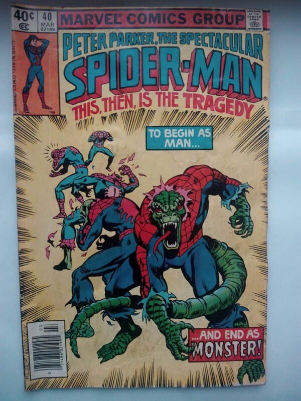 Komiks Spectacular Spiderman 40 March 1980
