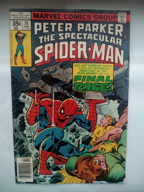 Komiks Spectacular Spiderman 15 February 1978