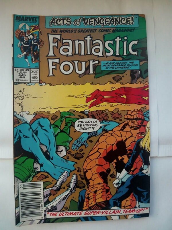 Komiks Fantastic Four 336 January 1990