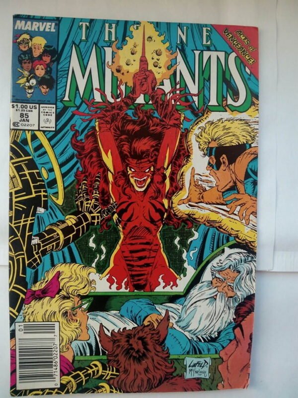 Komiks The New Mutants  85 January 1990