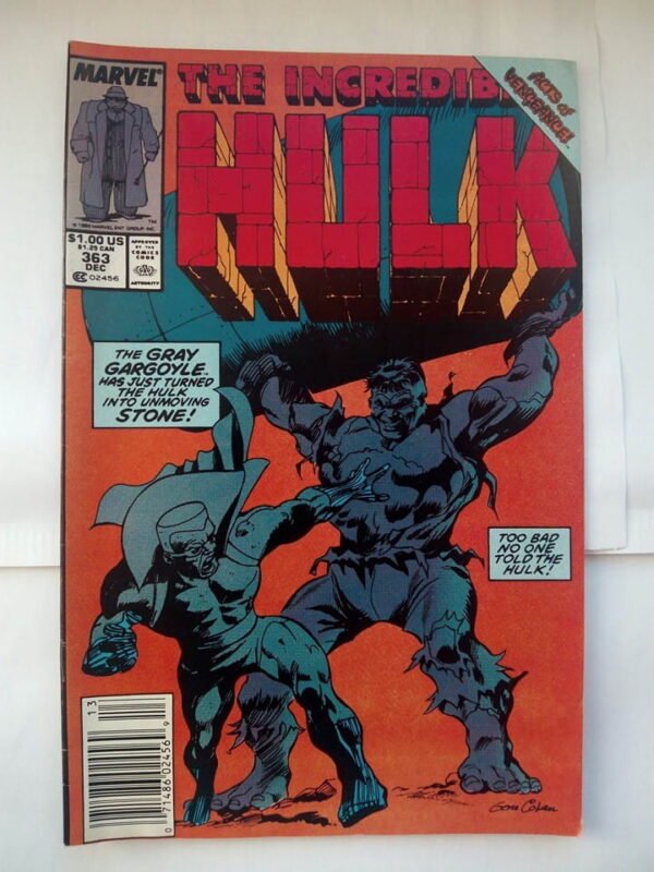 Komiks Hulk 363 December 1989