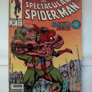 Komiks Spectacular Spiderman 156 November 1989