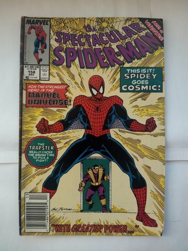 Komiks Spectacular Spiderman 158 December 1989