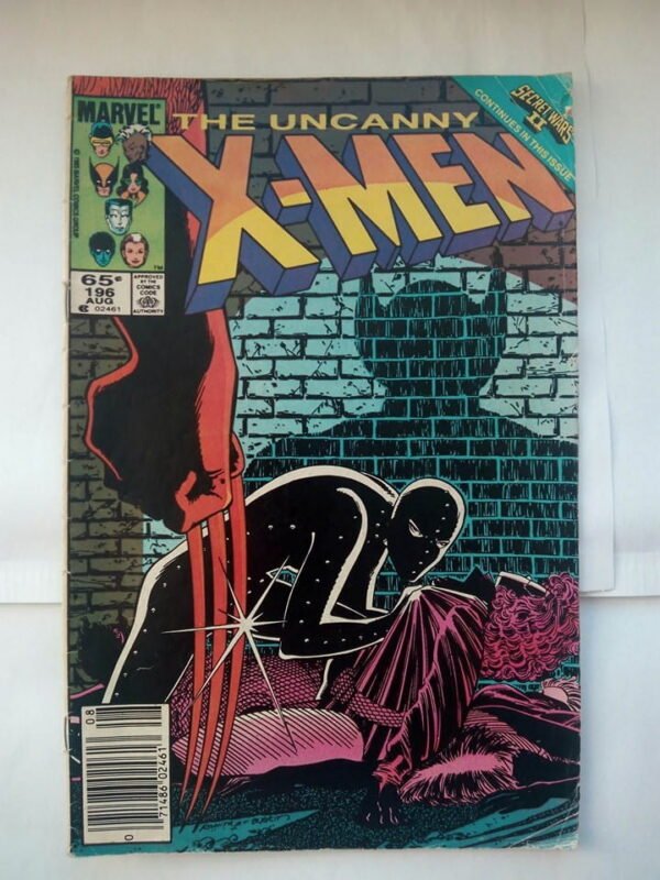 Komiks Uncanny X-Men 196 August 1985