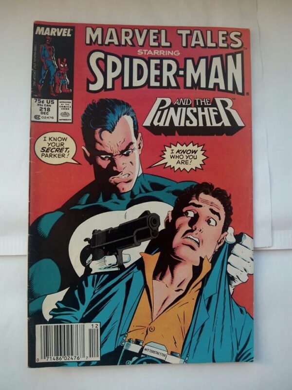 Komiks Marvel Tales 218 December 1988