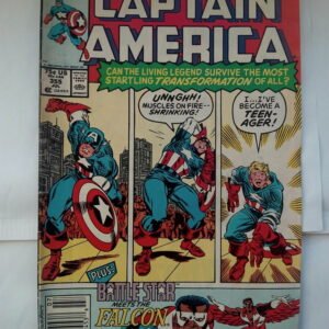 Komiks Captain America 355 July 1989