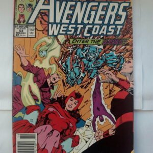 Komiks Avengers West Coast 53 December 1989
