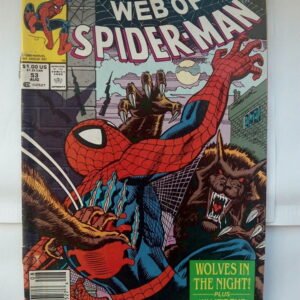 Komiks Web of Spiderman 53 August 1989