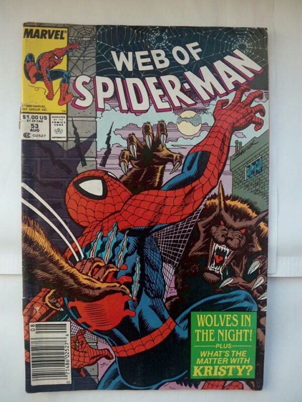 1052.jpg Komiks Web of Spiderman 53 August 1989