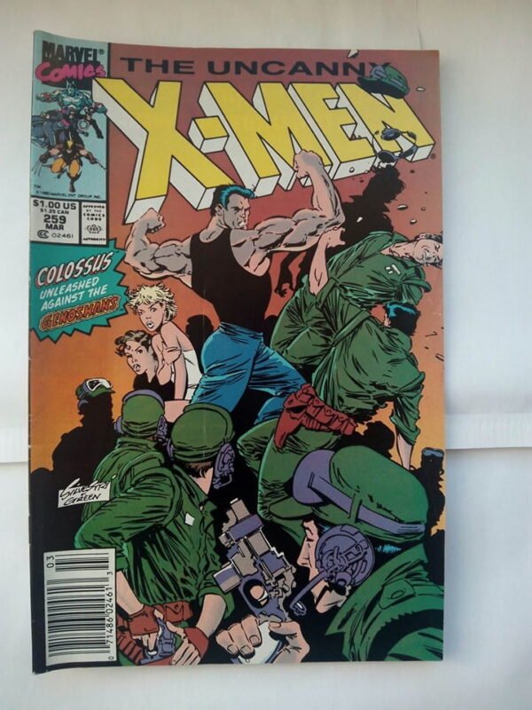 1055.jpg Komiks Uncanny X-Men 259 March 1990