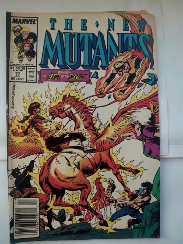 Komiks The New Mutants 77 July 1989