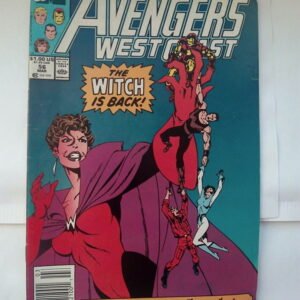 Komiks Avengers West Coast  56 March 1990