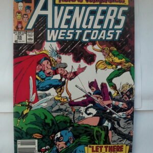 Komiks Avengers West Coast 55 February 1990