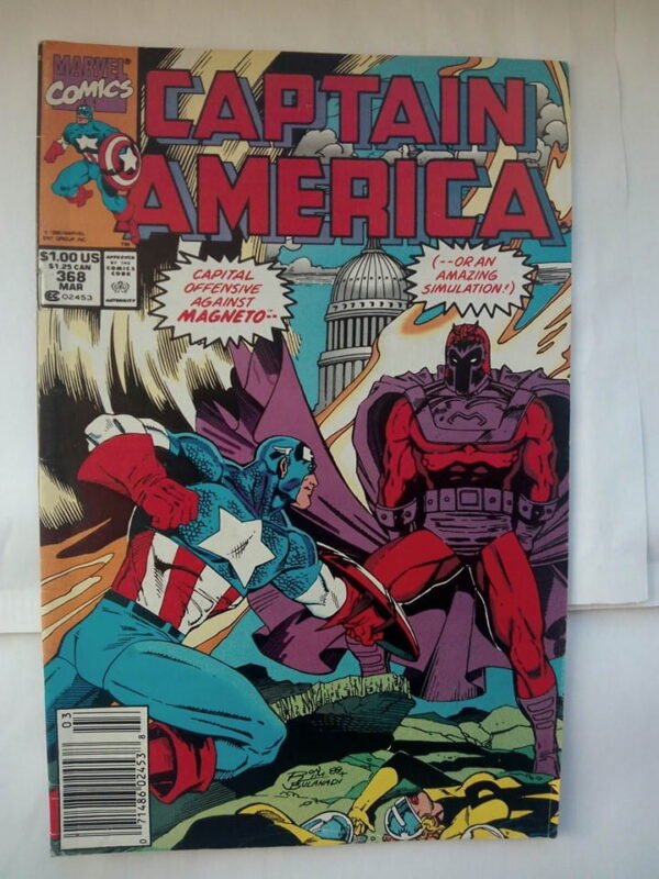 Komiks Captain America 368 March 1990