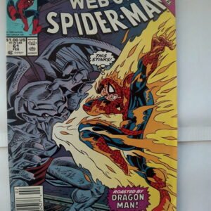 Komiks Web of Spiderman 61 February 1990