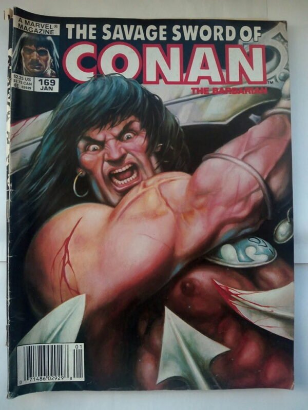1073.jpg Komiks The Savage Sword of Conan The Barbarian 169 1990