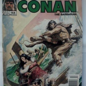 Komiks The Savage Sword of Conan The Barbarian 168 1989