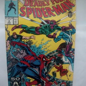 Komiks Deadly Foes of Spiderman 1-4 1991