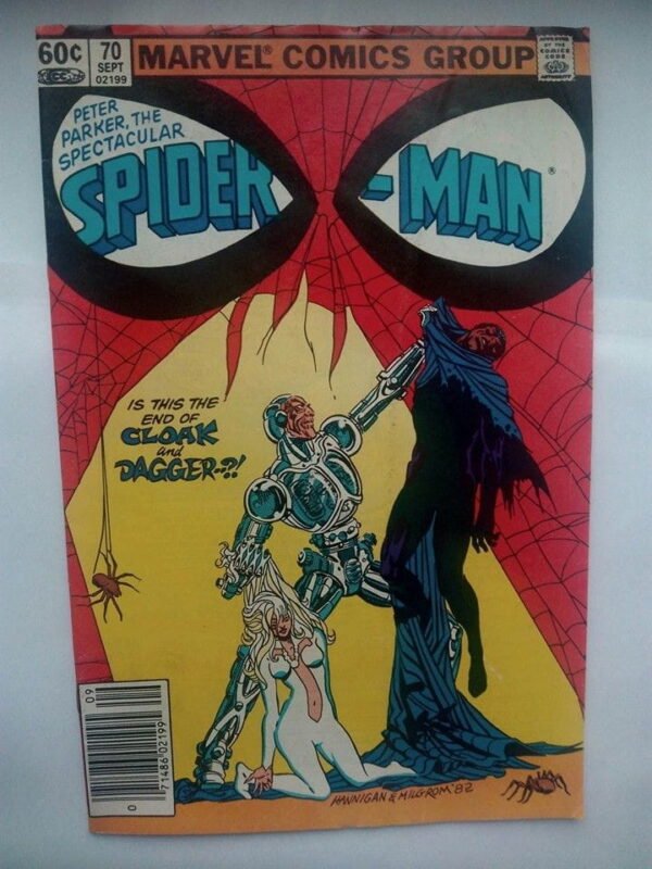 Komiks Spectacular Spiderman 70 September 1982