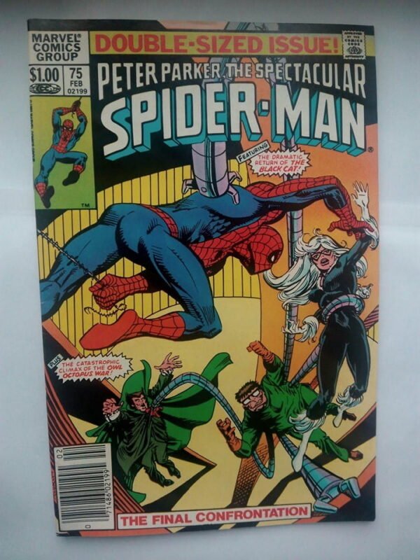 Komiks Spectacular Spiderman 75 February 1983 Double Sized