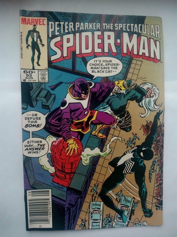 Komiks Spectacular Spiderman 93 August 1984