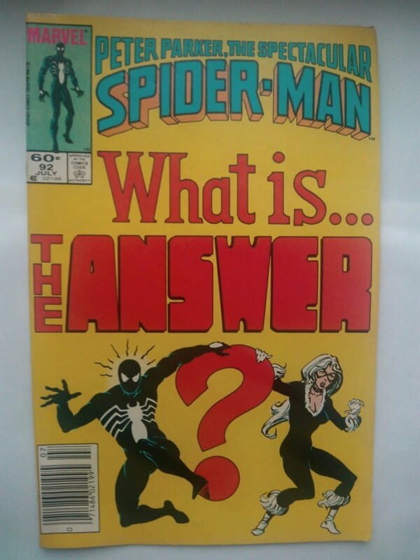 Komiks Spectacular Spiderman 92 July 1984