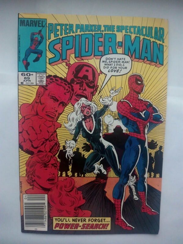 Komiks Spectacular Spiderman 89 April 1984
