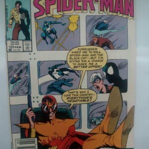 Komiks Spectacular Spiderman 123 February 1987