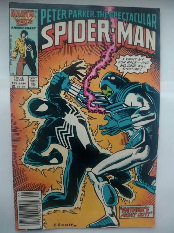 Komiks Spectacular Spiderman 122 January 1987