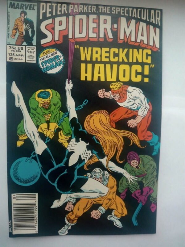 Komiks Spectacular Spiderman 125 April 1987