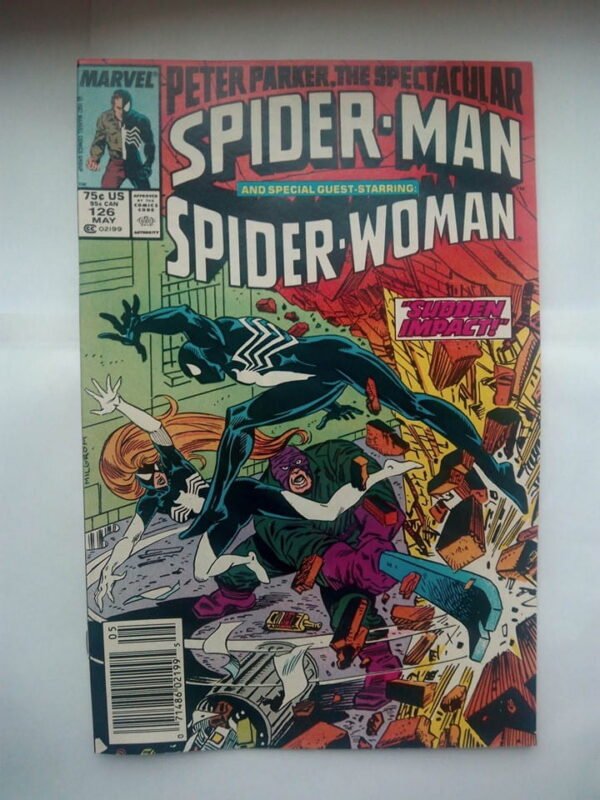 Komiks Spectacular Spiderman 126 May 1987