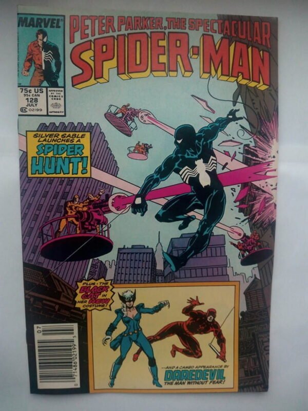 Komiks Spectacular Spiderman 128 July 1987