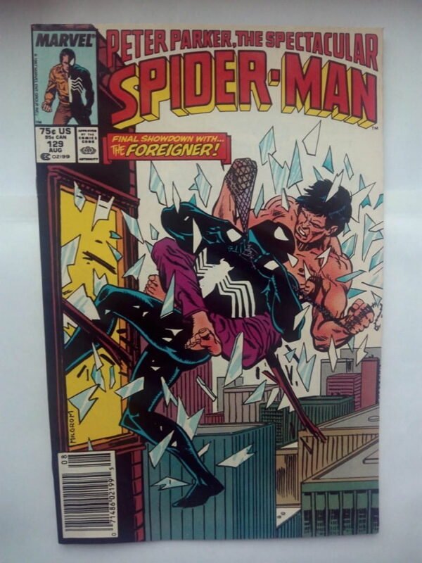 Komiks Spectacular Spiderman 129 August 1987