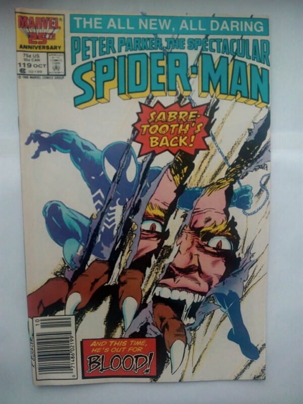 Komiks Spectacular Spiderman 119 October 1986