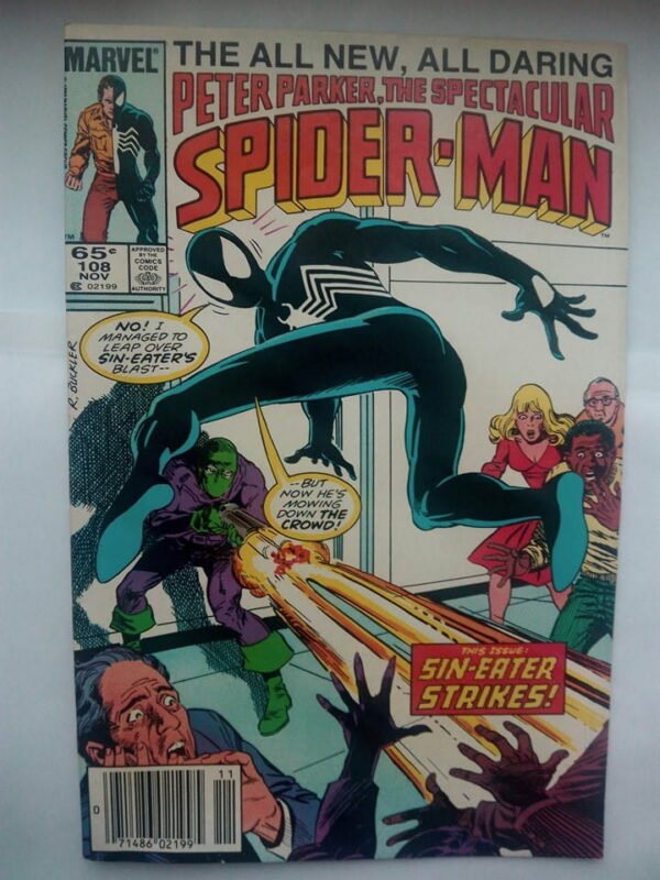 Komiks Spectacular Spiderman 108 November 1985