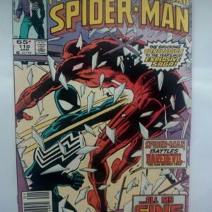 Komiks Spectacular Spiderman 110 January 1986