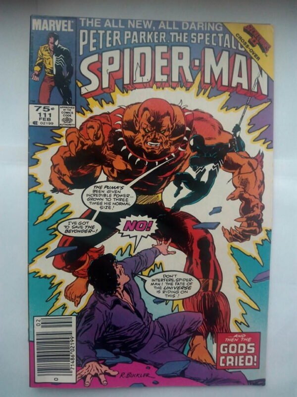 Komiks Spectacular Spiderman 111 February 1986