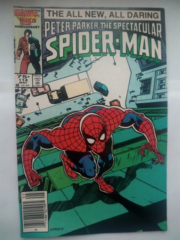 Komiks Spectacular Spiderman 114 May 1986