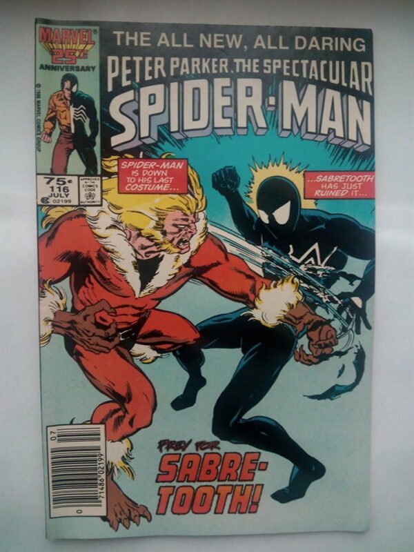Komiks Spectacular Spiderman 116 July 1986
