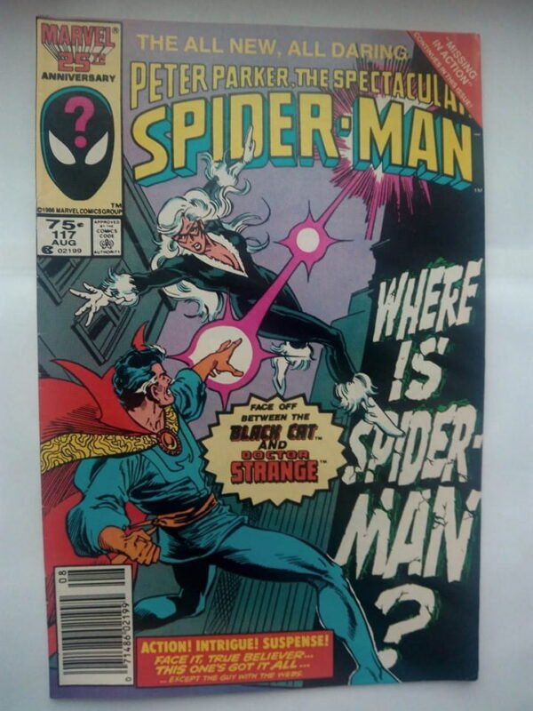 Komiks Spectacular Spiderman 117 August 1986