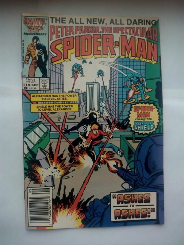 Komiks Spectacular Spiderman 118 September 1986