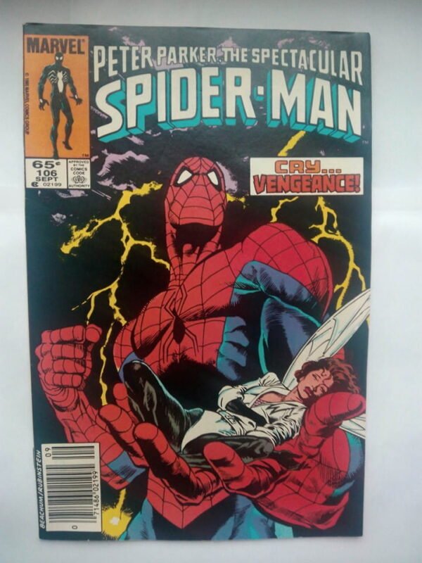 Komiks Spectacular Spiderman 106 September 1985