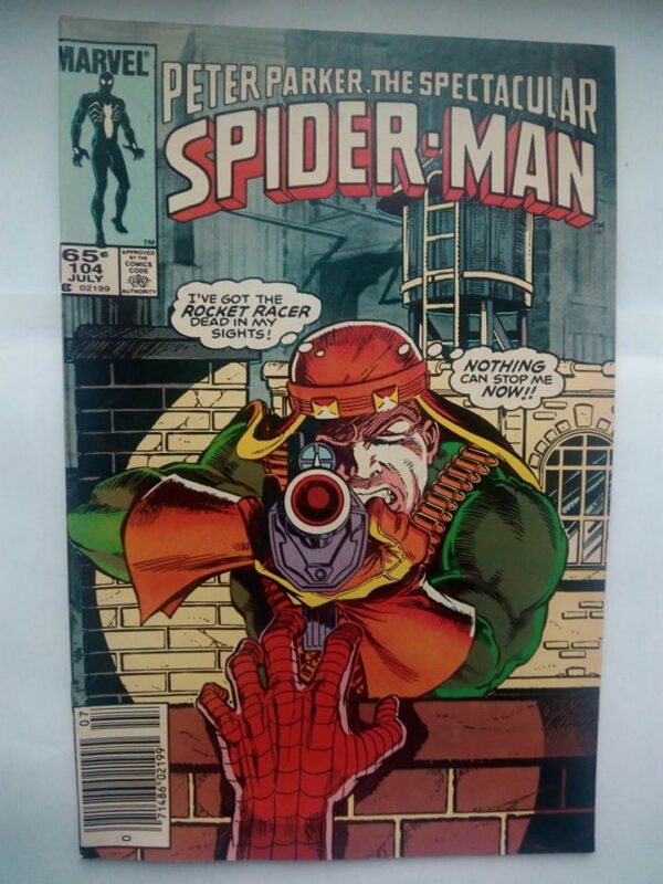 Komiks Spectacular Spiderman 104 July 1985