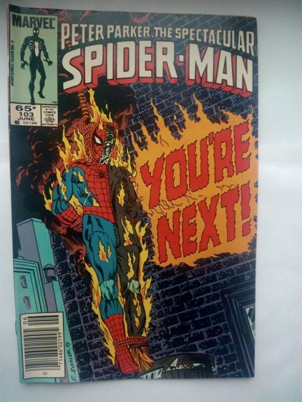 Komiks Spectacular Spiderman 103 June 1985